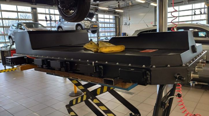 spanningen in de werkplaats